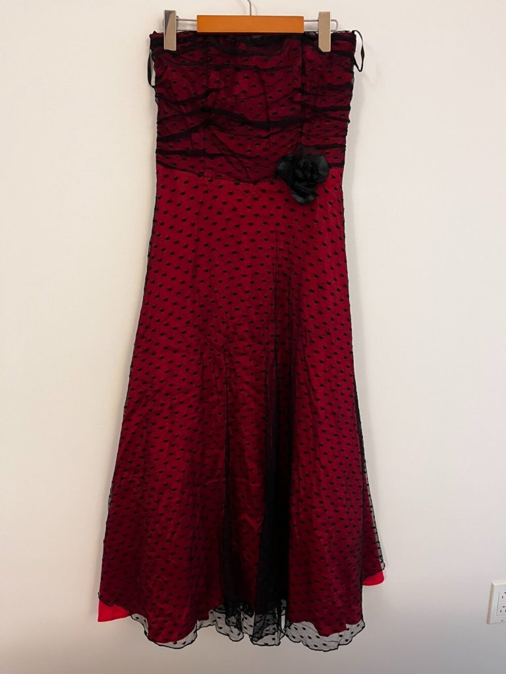 vintage Scott McClintock gothic maxi dress